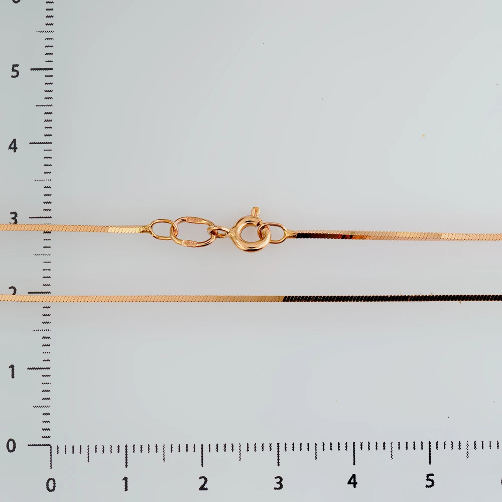 Цепь из красного золота 585 пробы