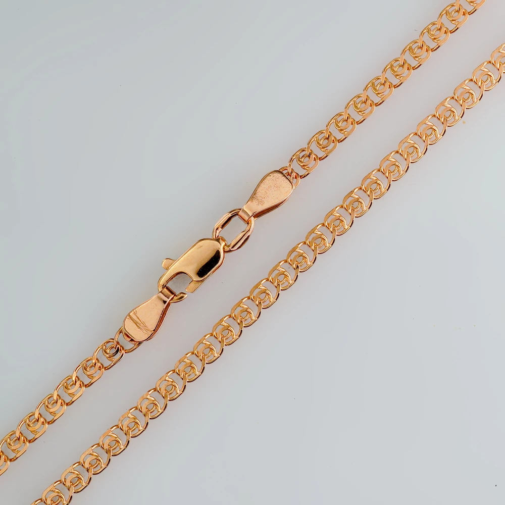 Цепь из красного золота 585 пробы