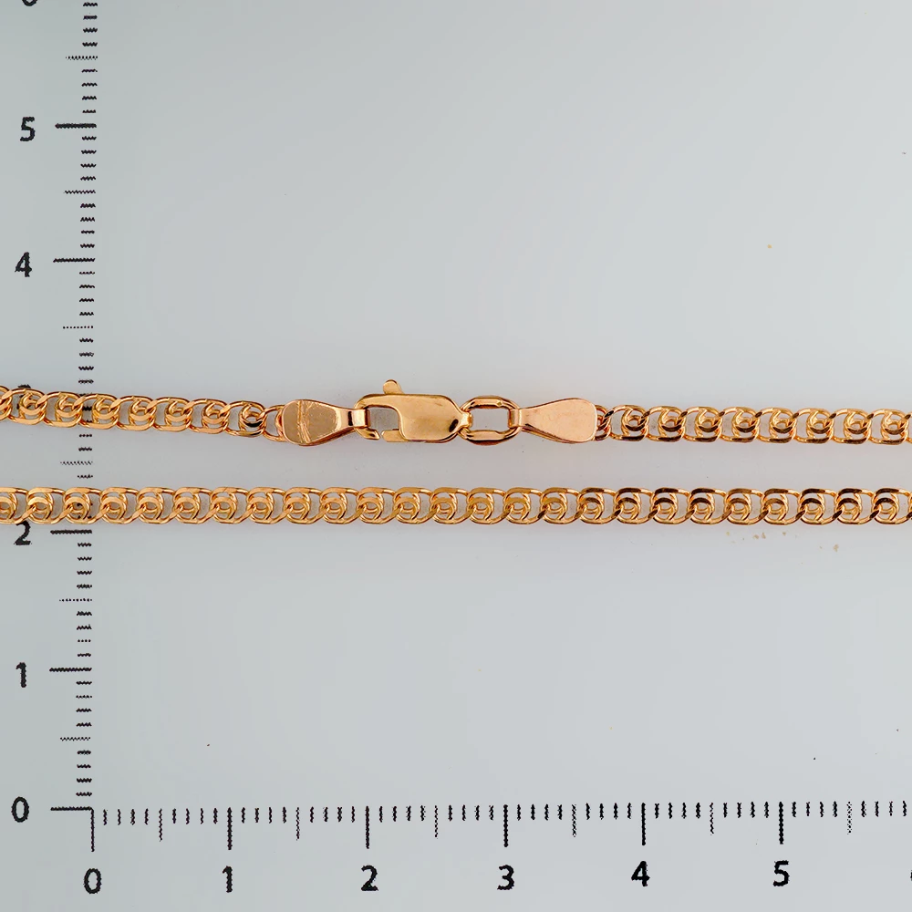 Цепь из красного золота 585 пробы