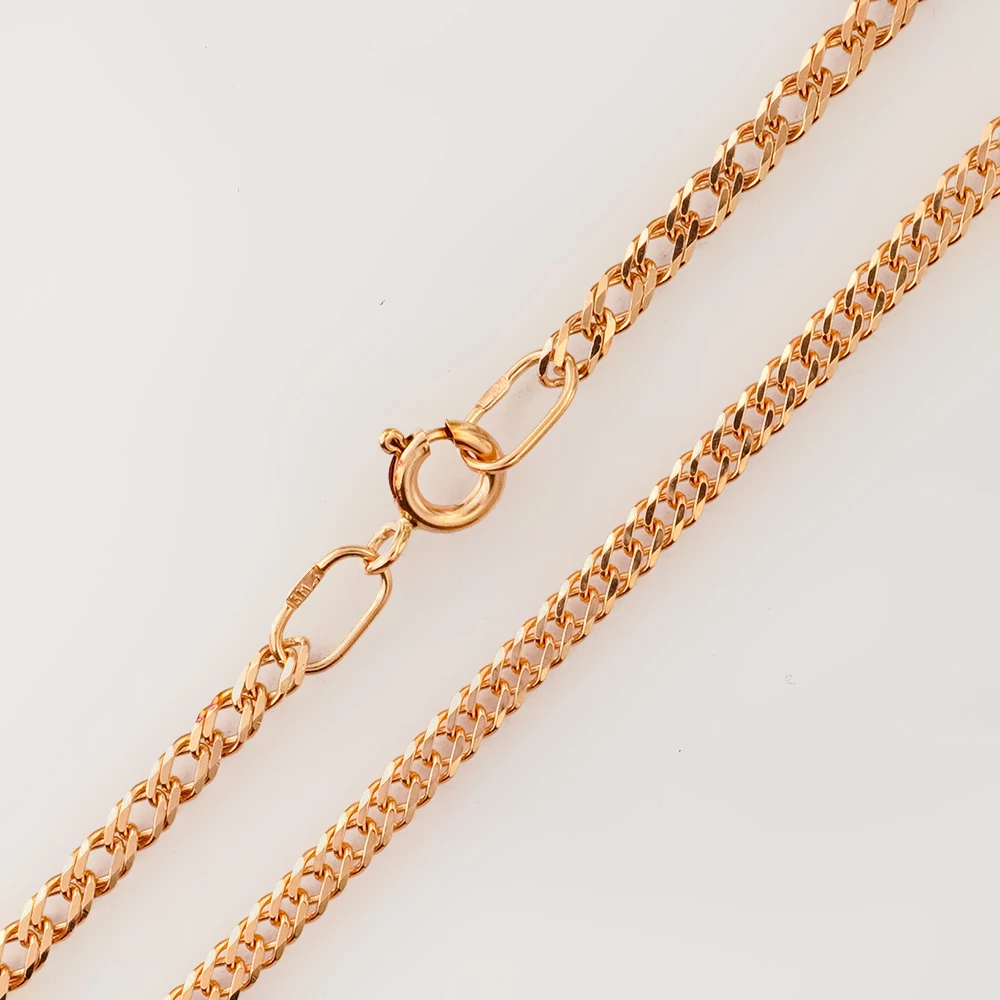 Цепь из красного золота 585 пробы