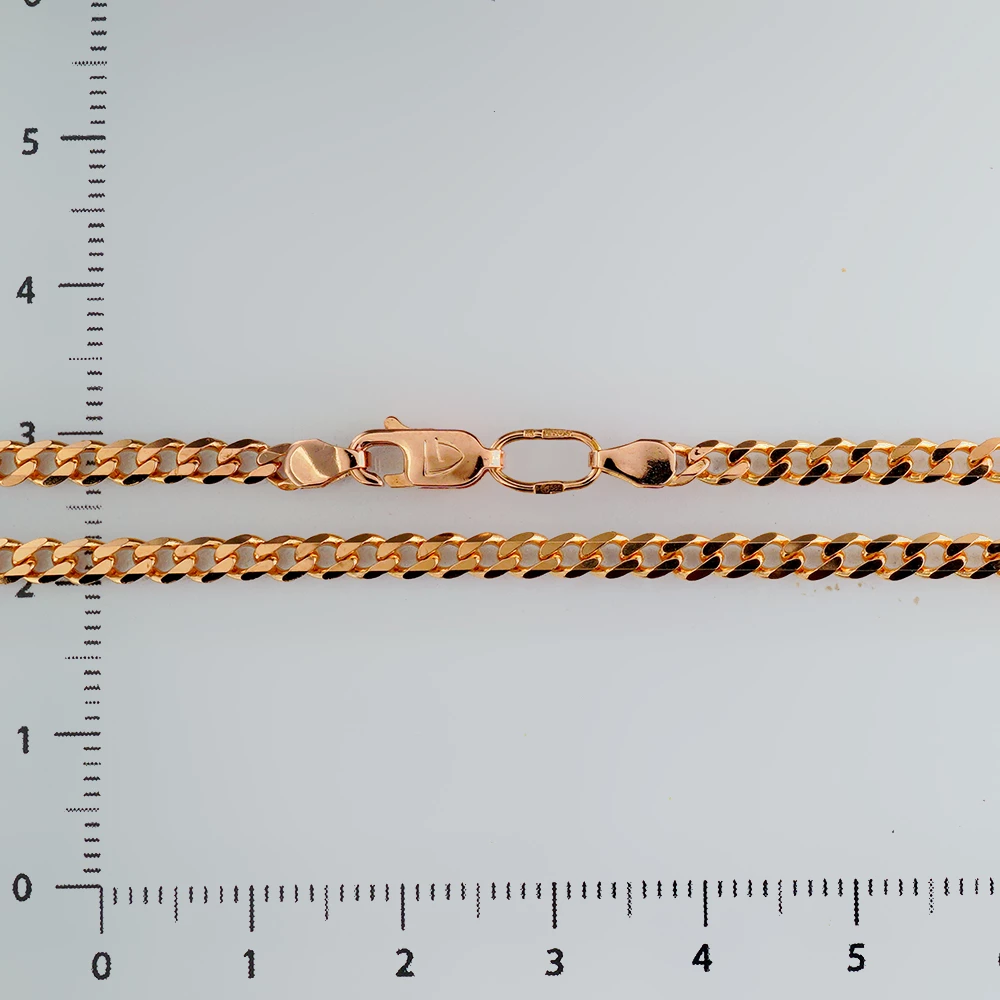 Цепь из красного золота 585 пробы