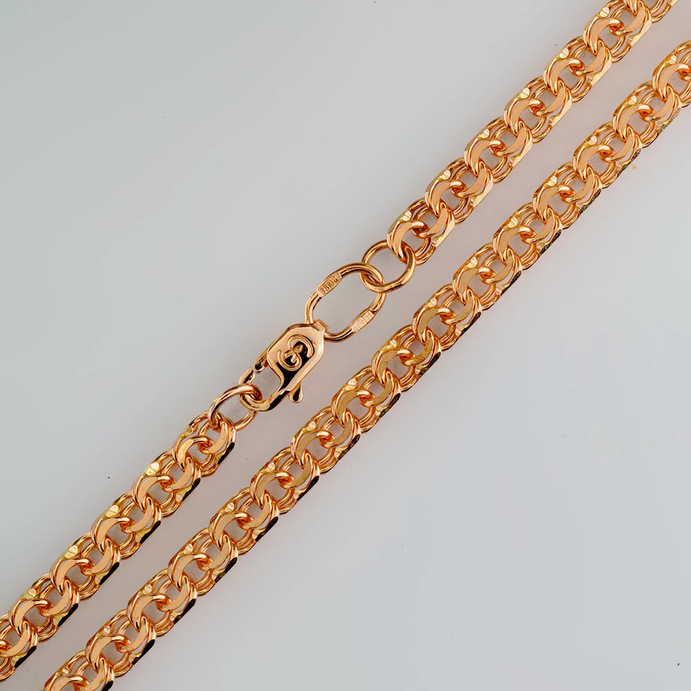 Цепь из красного золота 585 пробы