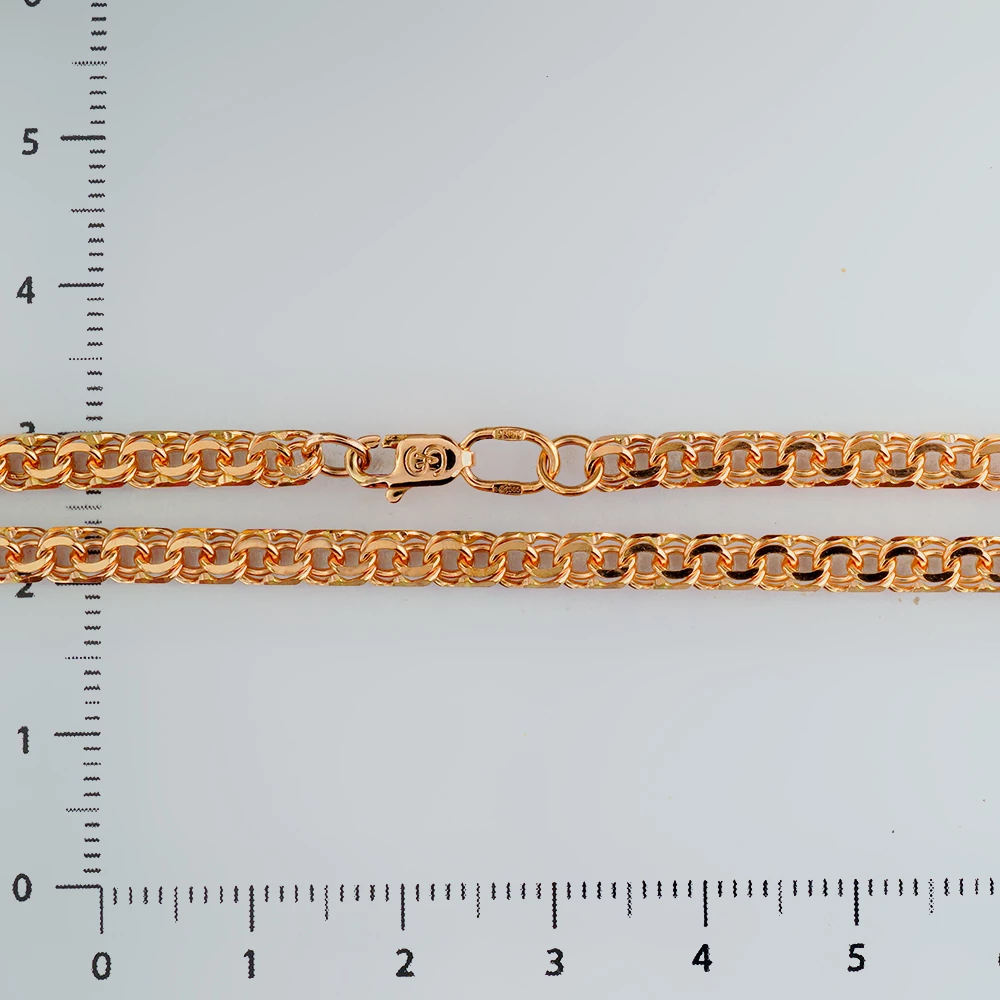 Цепь из красного золота 585 пробы