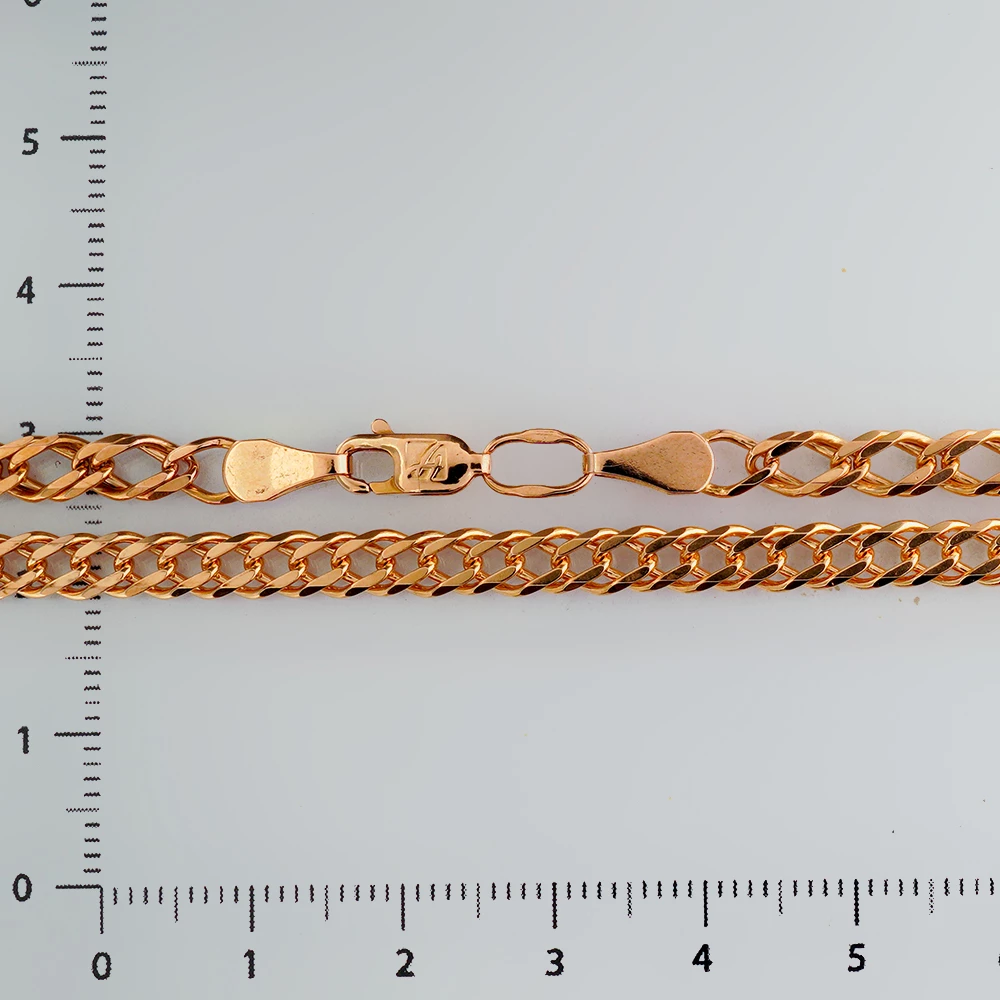 Цепь из красного золота 585 пробы