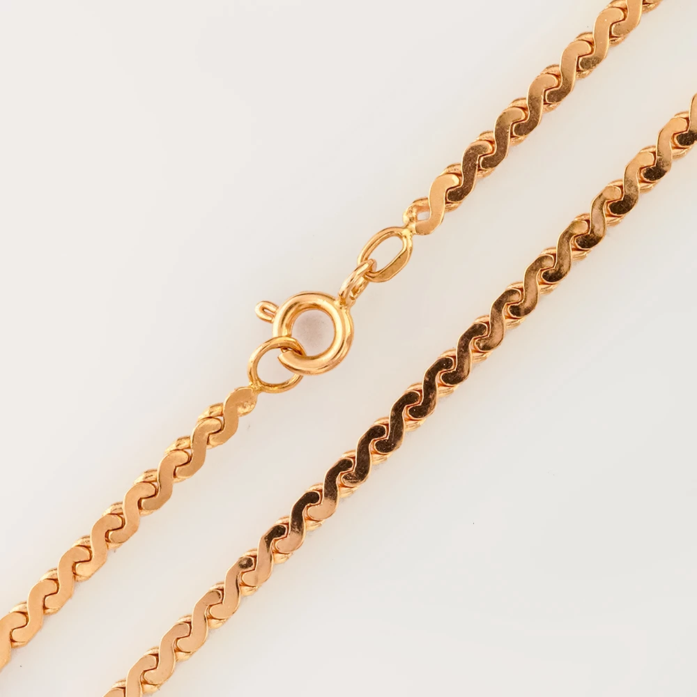 Цепь из красного золота 585 пробы