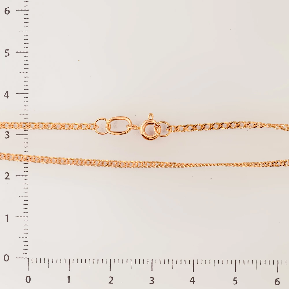 Цепь из красного золота 585 пробы