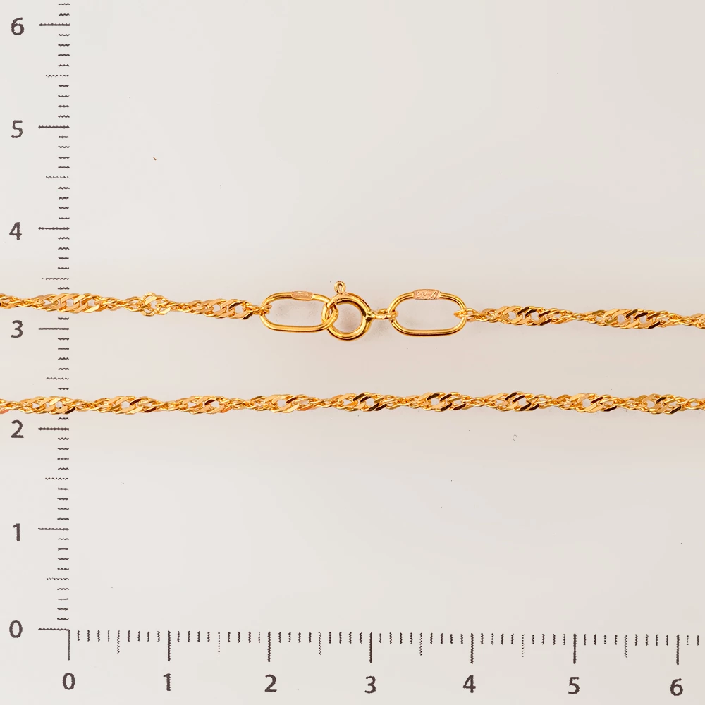 Цепь из желтого золота 585 пробы