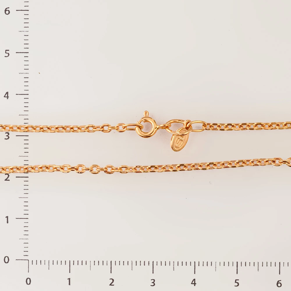 Цепь из красного золота 585 пробы
