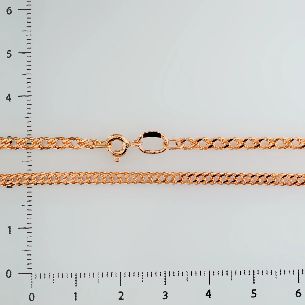 Цепь из красного золота 585 пробы