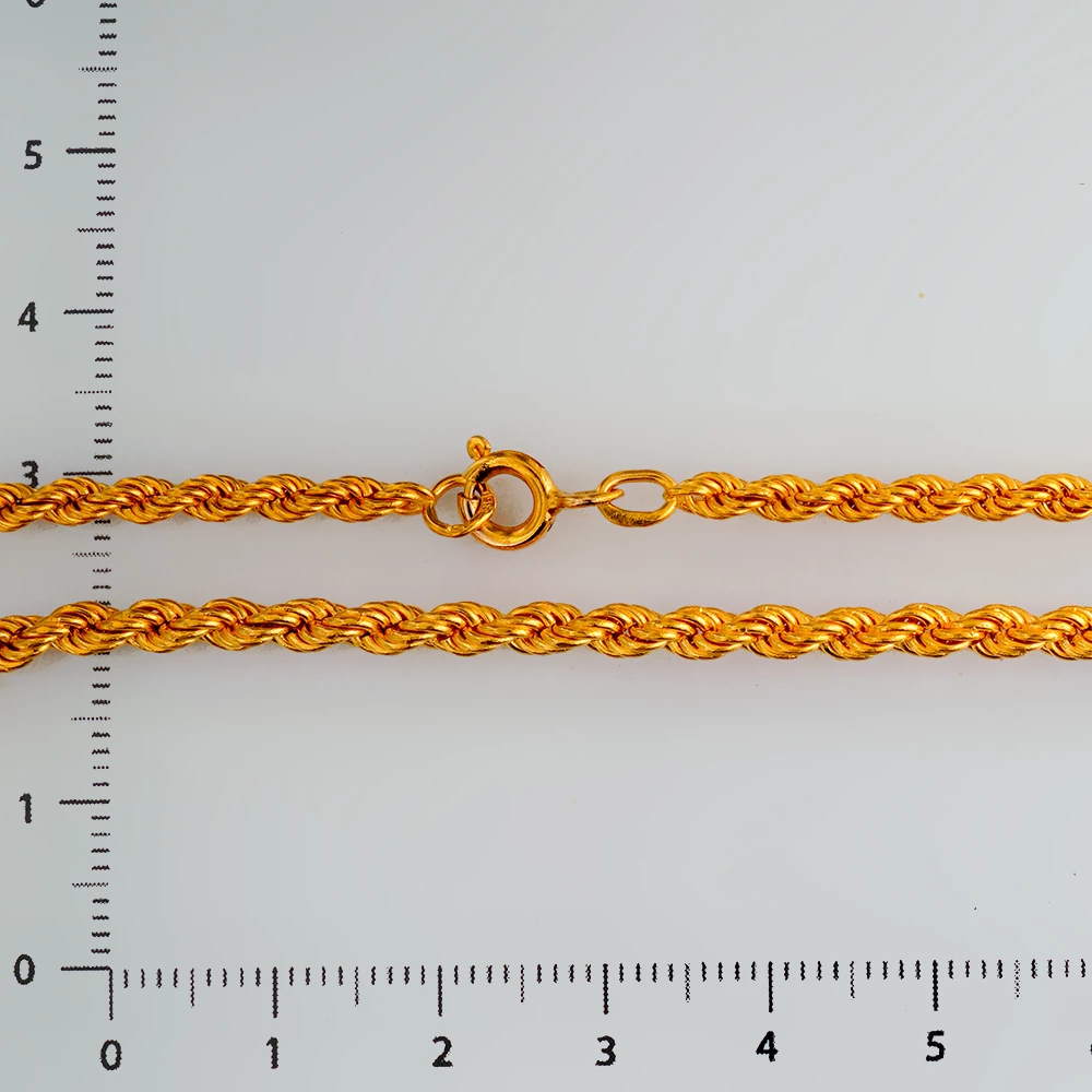 Цепь из желтого золота 583 пробы