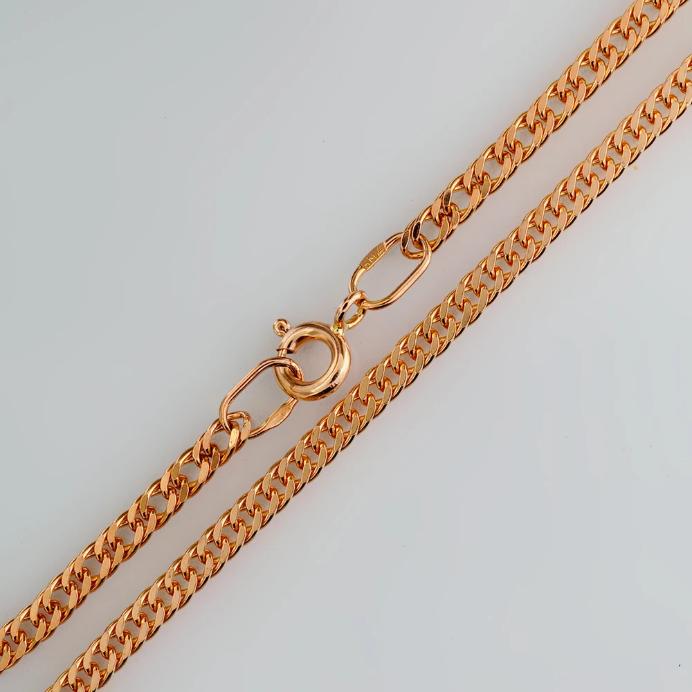 Цепь из красного золота 585 пробы