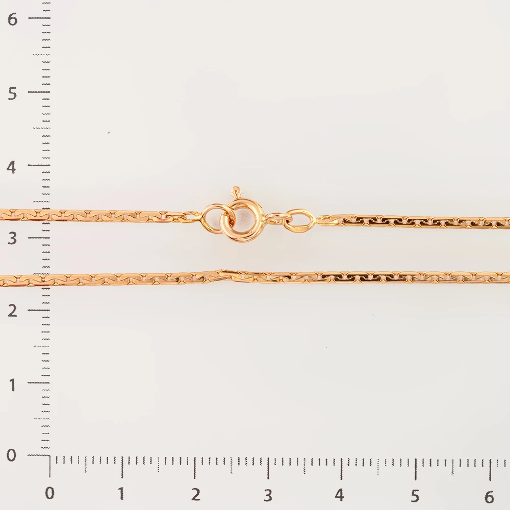 Цепь из красного золота 585 пробы