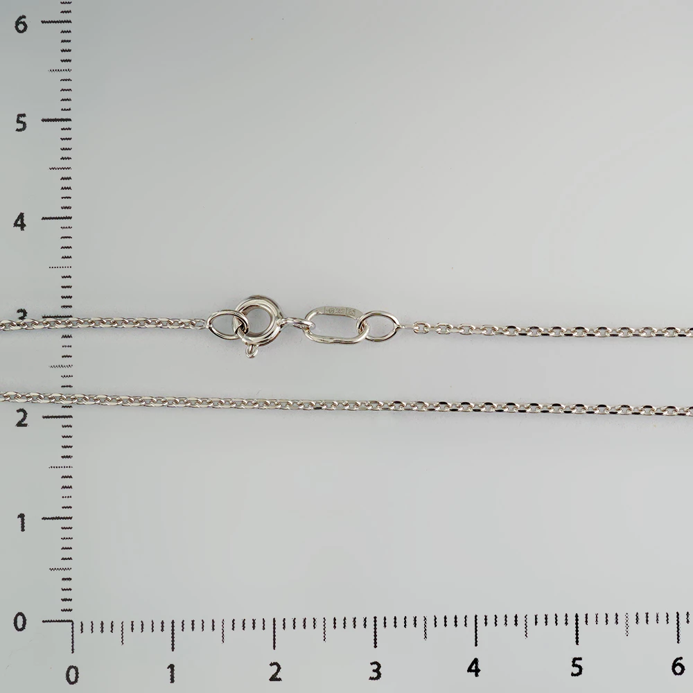 Цепь из белого золота 585 пробы