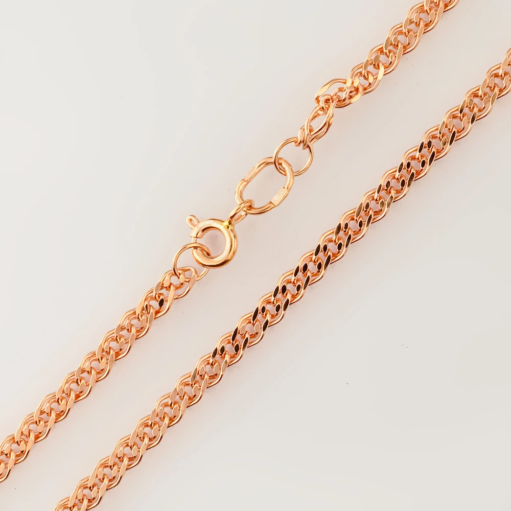 Цепь из красного золота 585 пробы