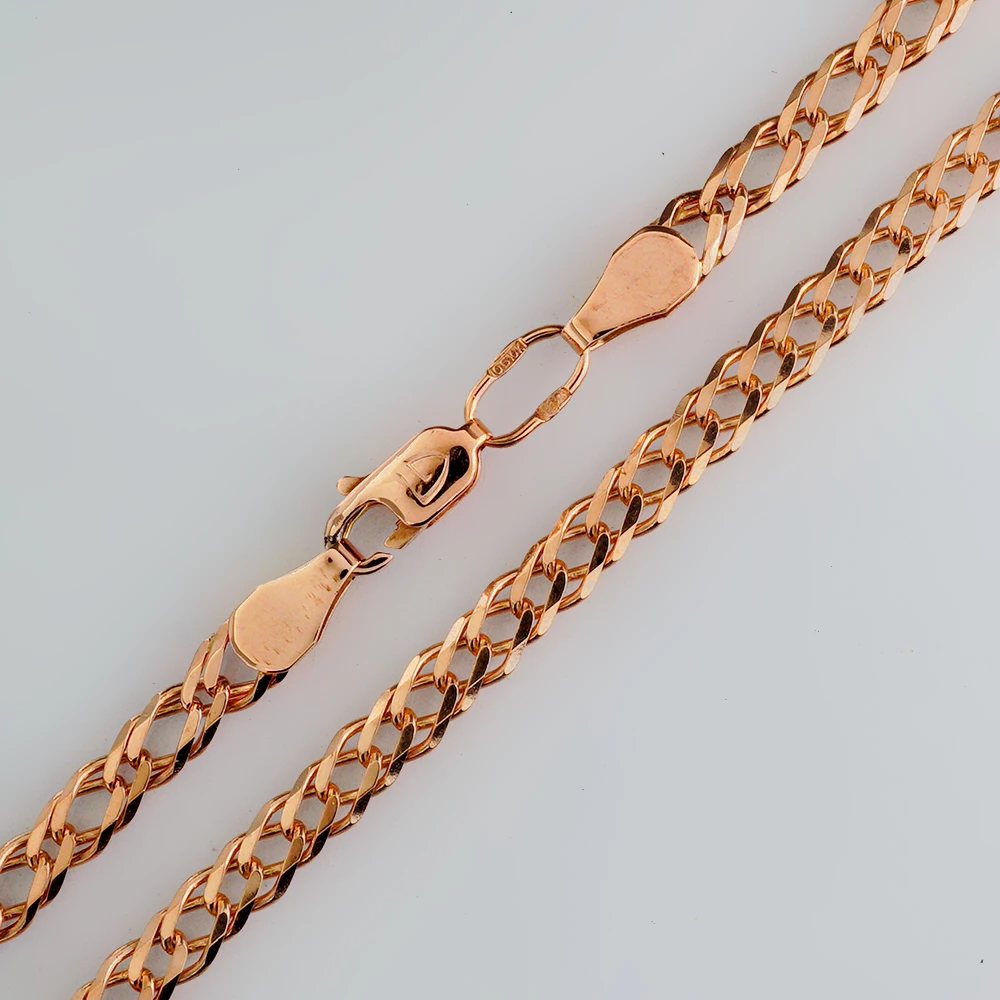 Цепь из красного золота 375 пробы