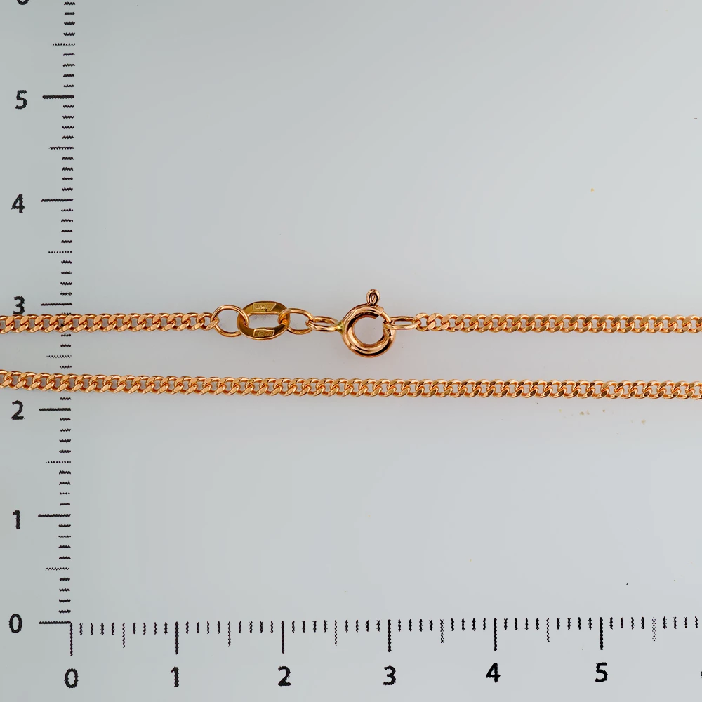 Цепь из красного золота 585 пробы