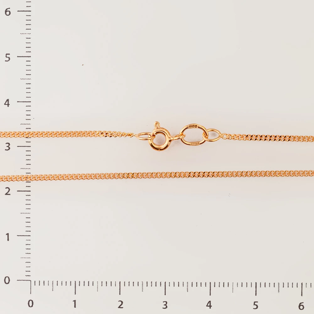 Цепь из красного золота 585 пробы