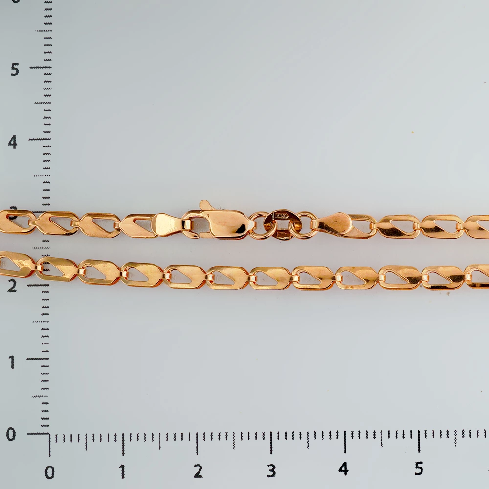 Цепь из красного золота 585 пробы