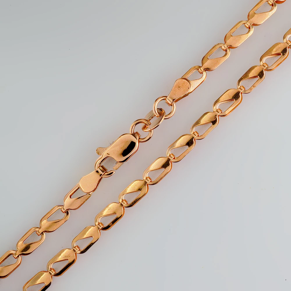 Цепь из красного золота 585 пробы