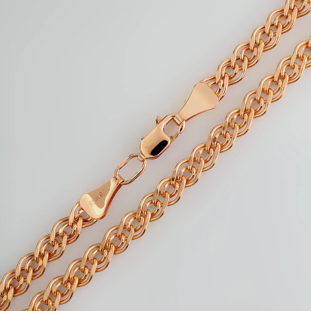 Цепь из красного золота 585 пробы