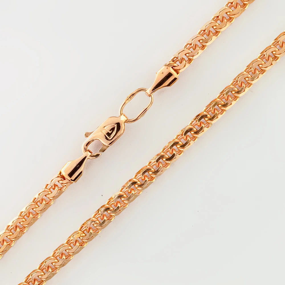 Цепь из красного золота 585 пробы