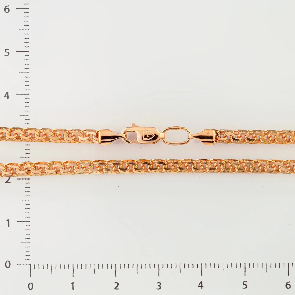 Цепь из красного золота 585 пробы