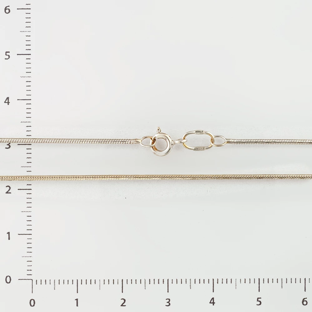 Цепь из белого золота 585 пробы