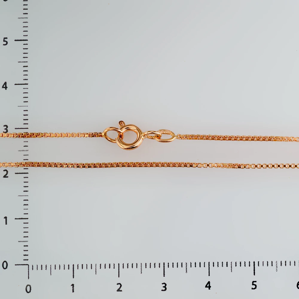 Цепь из красного золота 585 пробы