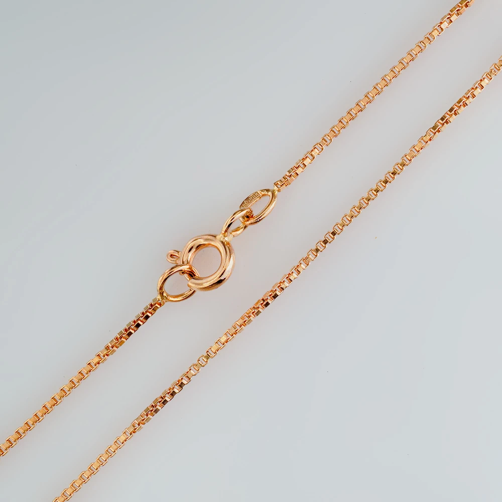 Цепь из красного золота 585 пробы