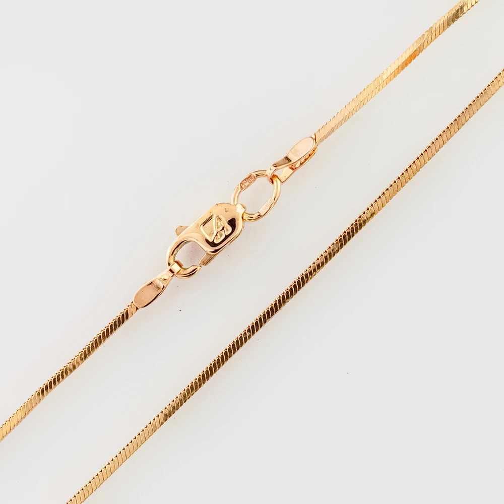 Цепь из красного золота 585 пробы