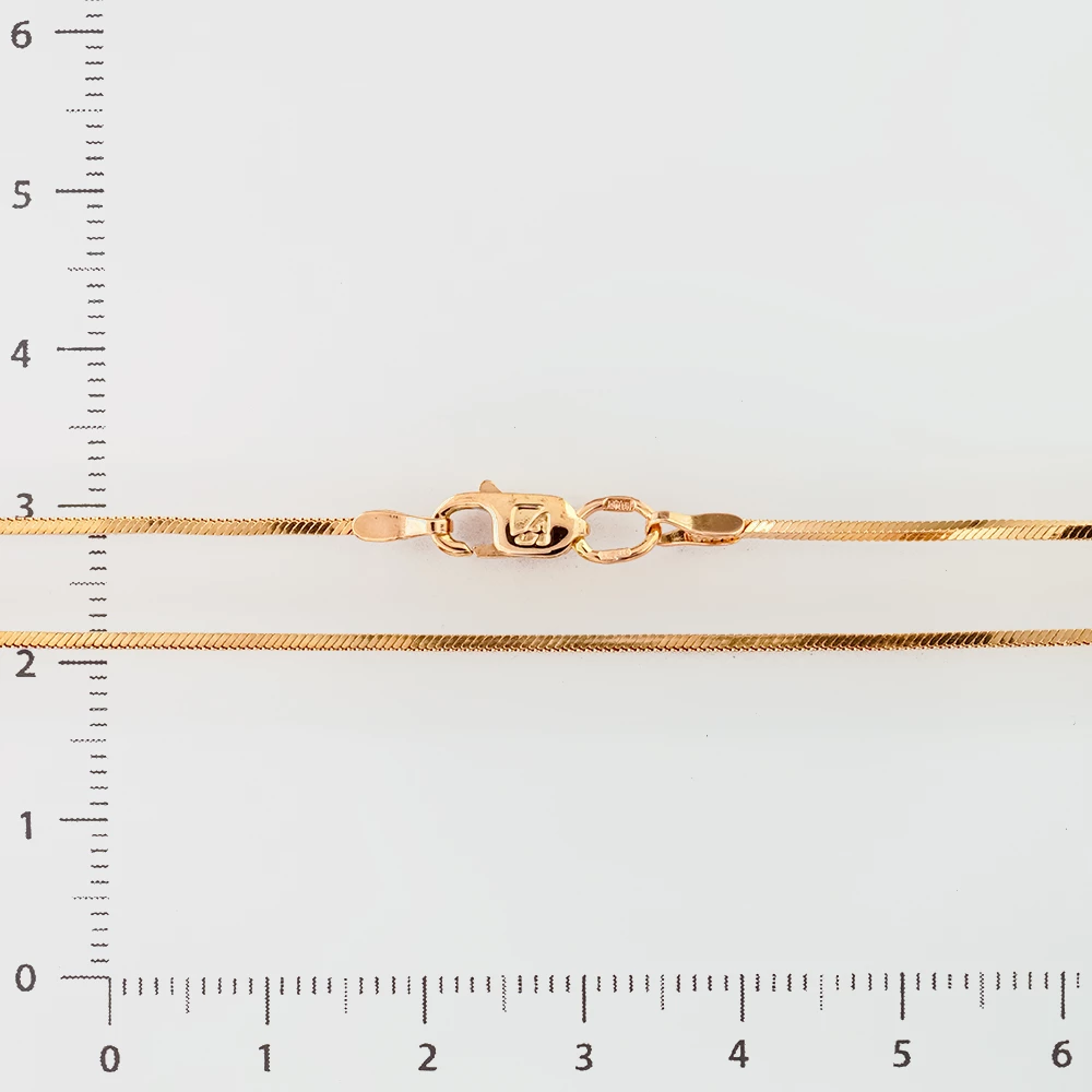 Цепь из красного золота 585 пробы