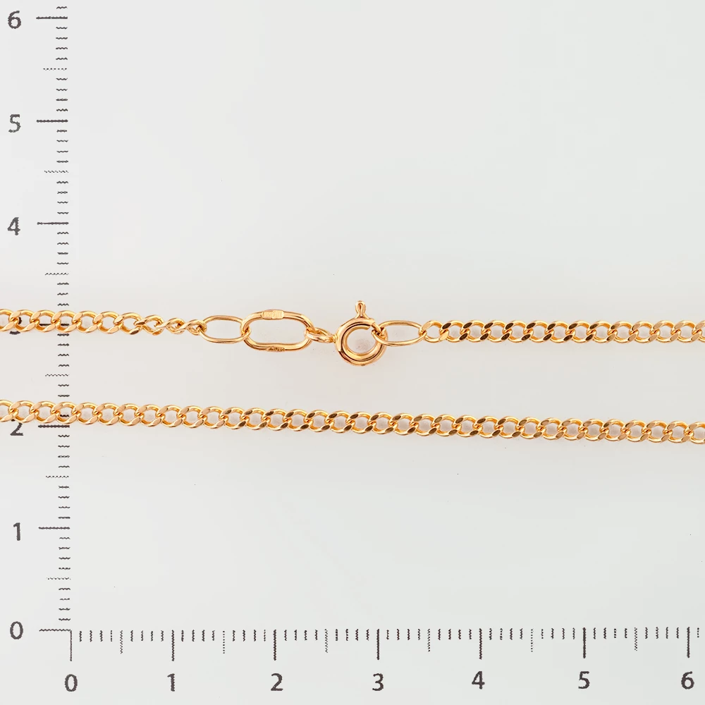 Цепь из красного золота 585 пробы