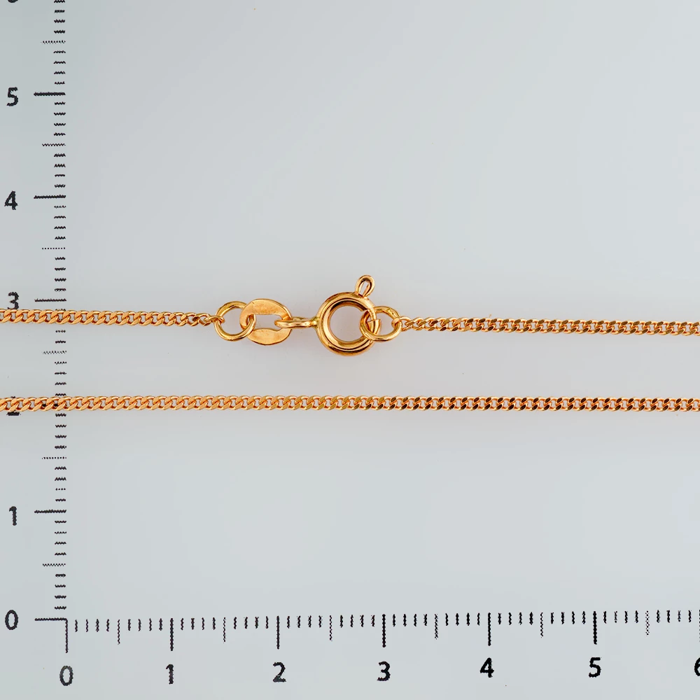 Цепь из красного золота 585 пробы