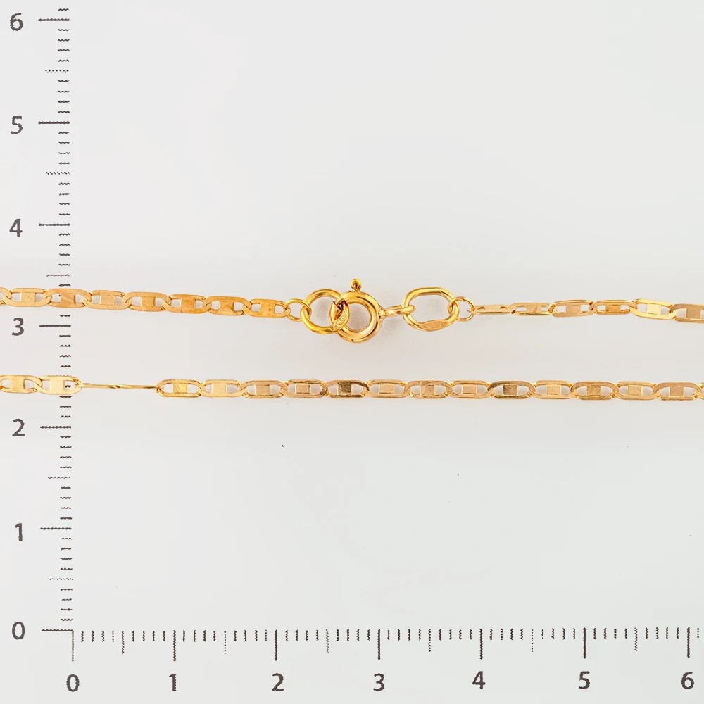 Цепь из красного золота 585 пробы