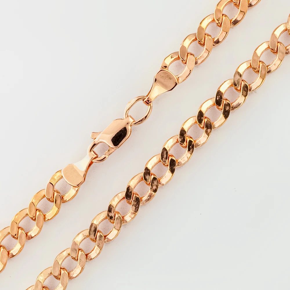 Цепь из красного золота 585 пробы