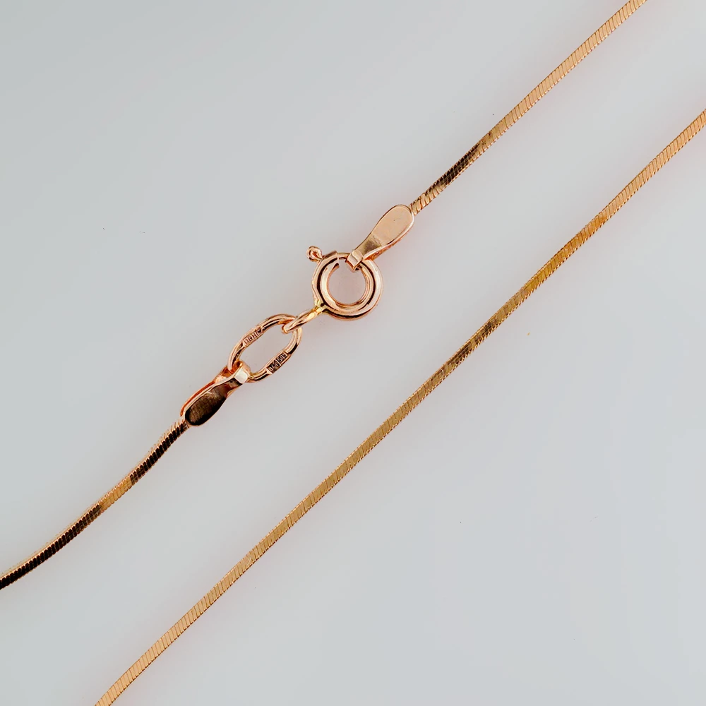 Цепь из красного золота 585 пробы