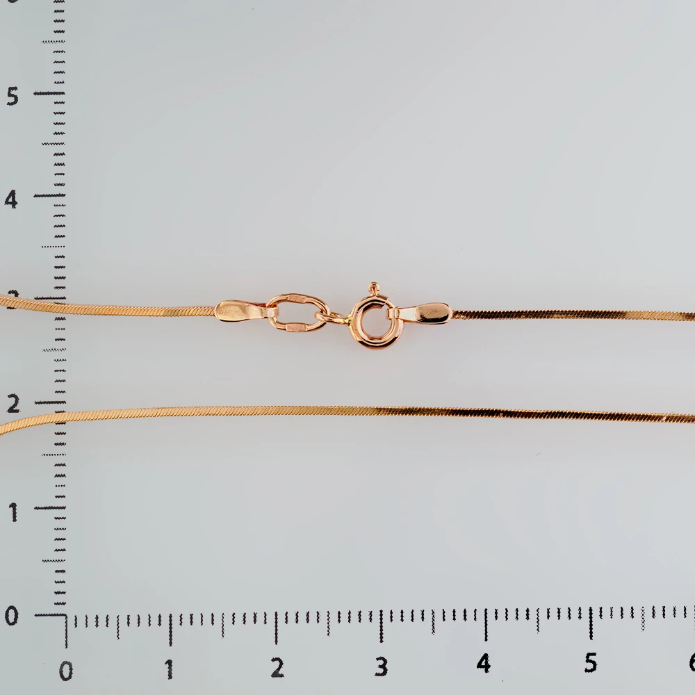 Цепь из красного золота 585 пробы