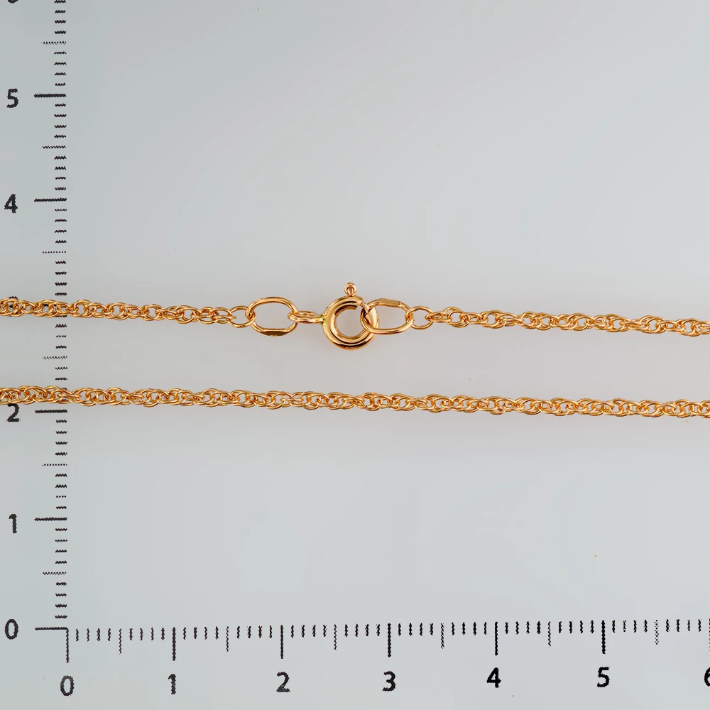 Цепь из красного золота 585 пробы