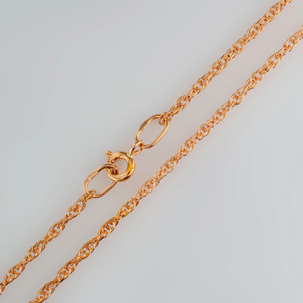 Цепь из красного золота 585 пробы