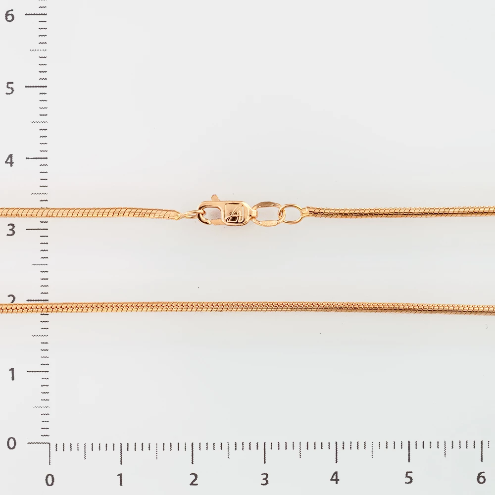 Цепь из красного золота 585 пробы