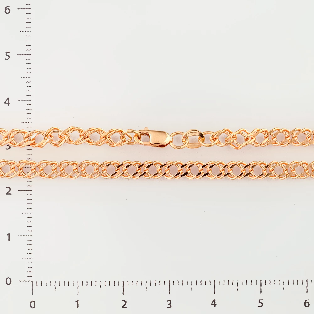 Цепь из красного золота 585 пробы