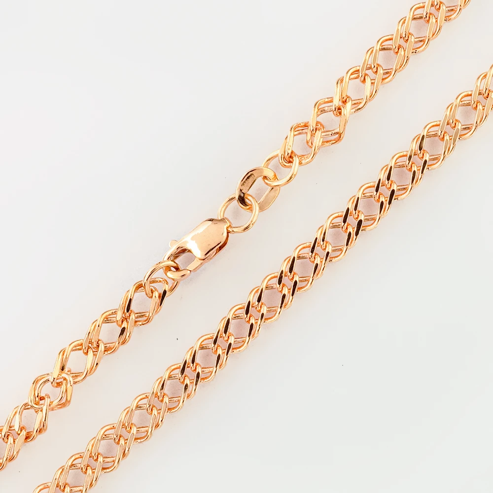 Цепь из красного золота 585 пробы