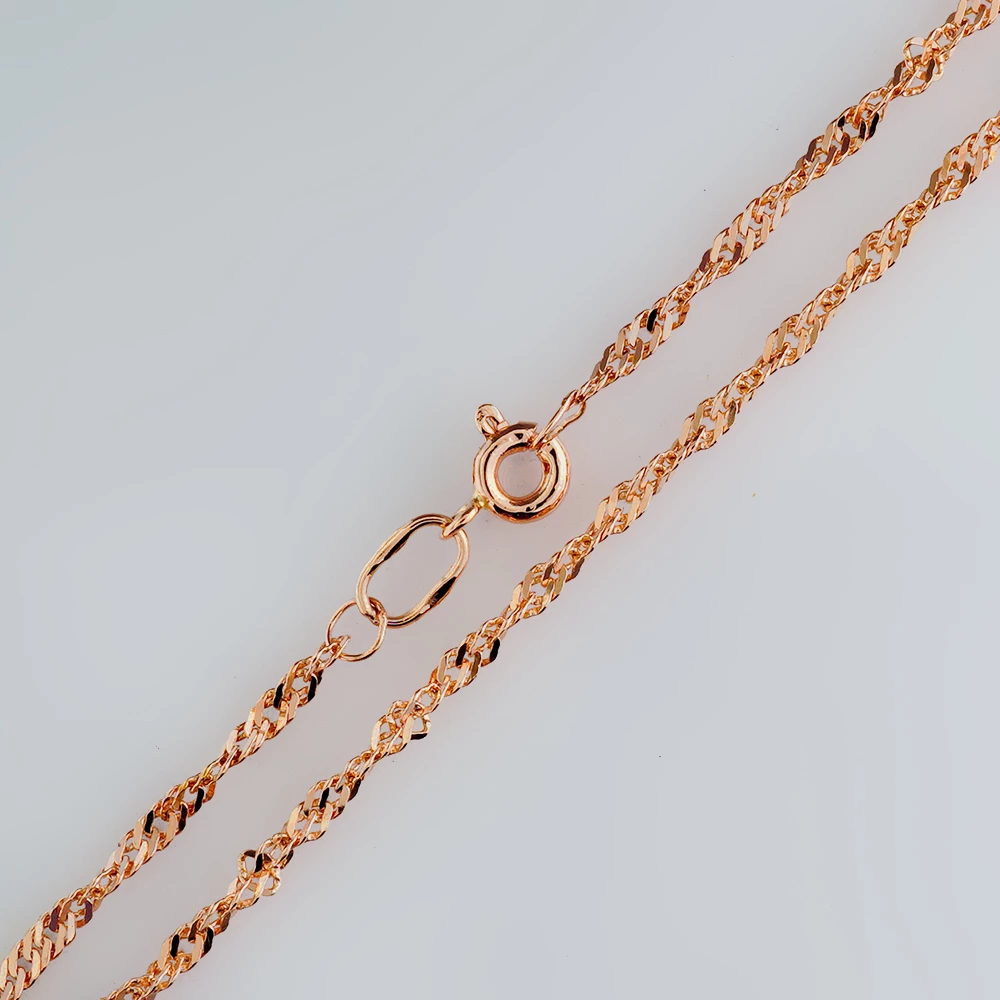 Цепь из красного золота 585 пробы