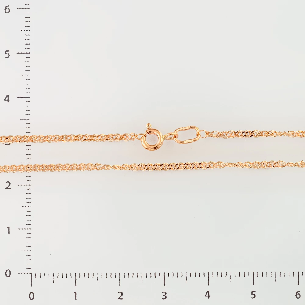 Цепь из красного золота 375 пробы