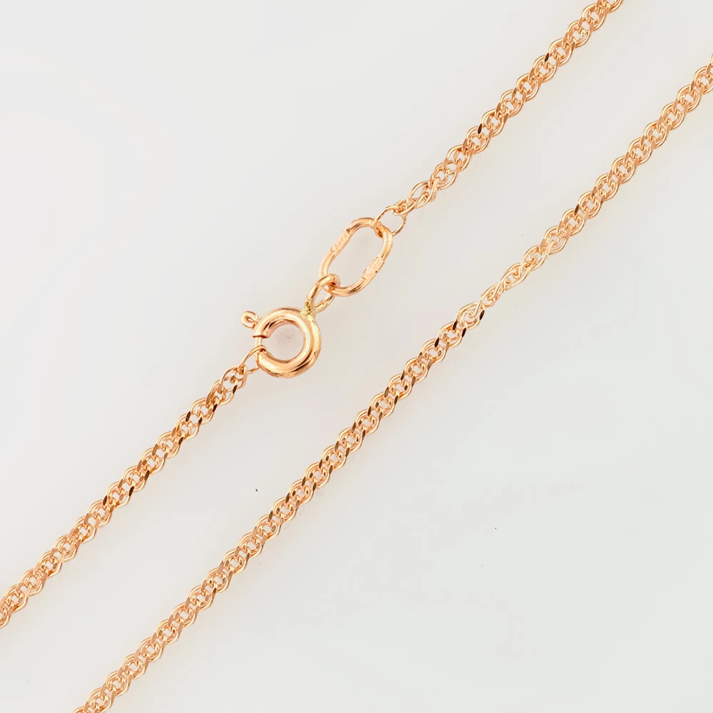 Цепь из красного золота 375 пробы