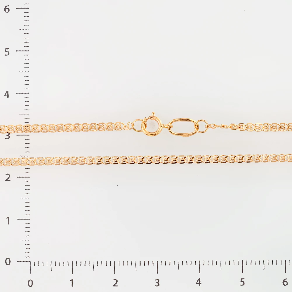 Цепь из красного золота 585 пробы