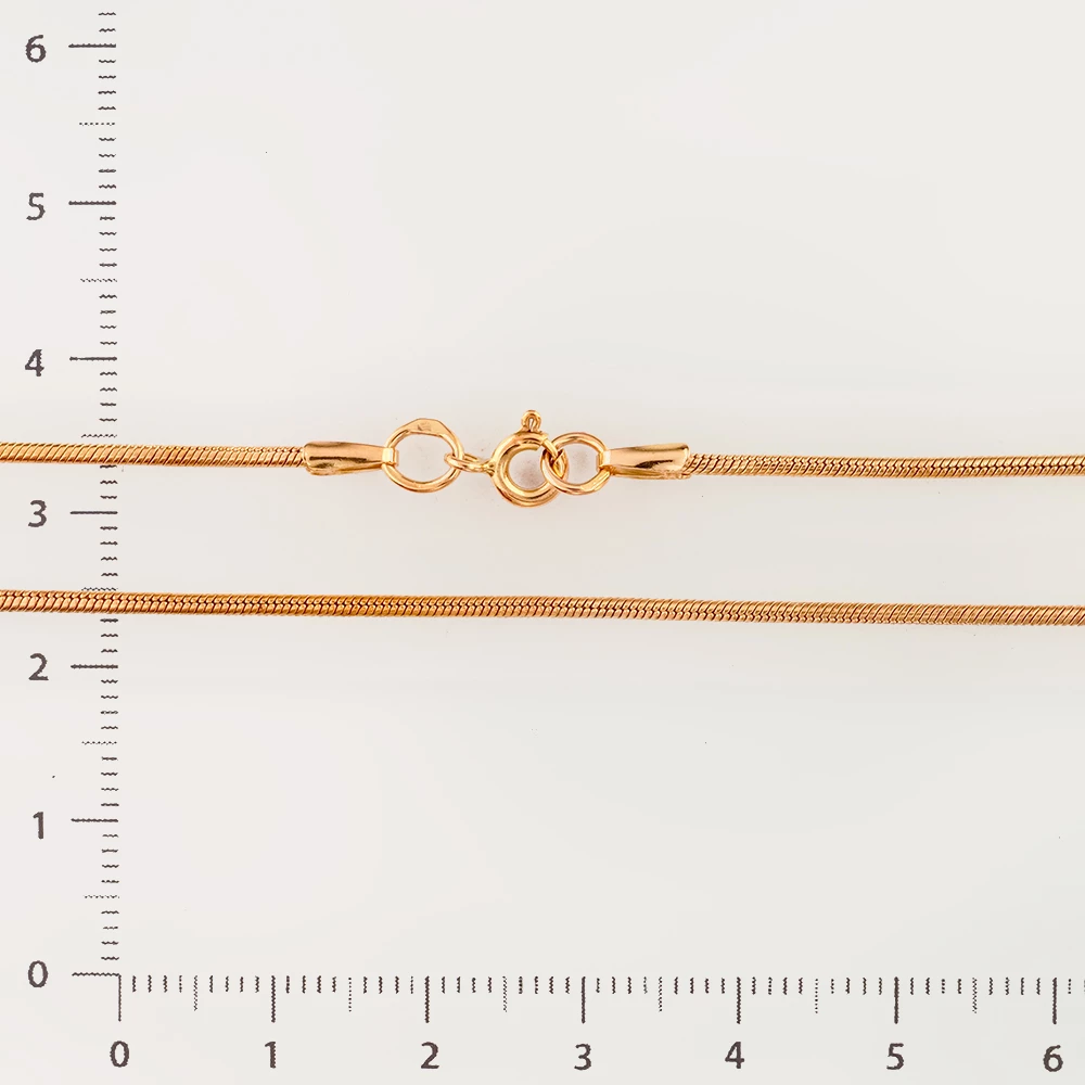 Цепь из красного золота 585 пробы