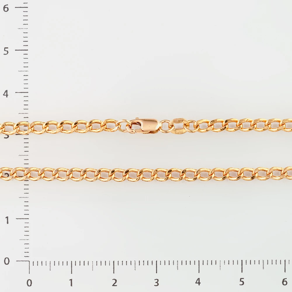 Цепь из красного золота 585 пробы