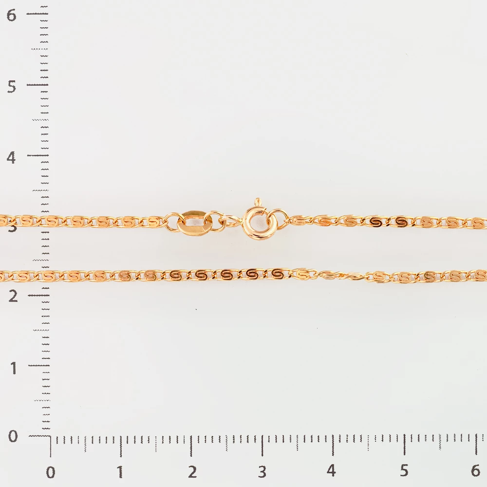 Цепь из красного золота 585 пробы