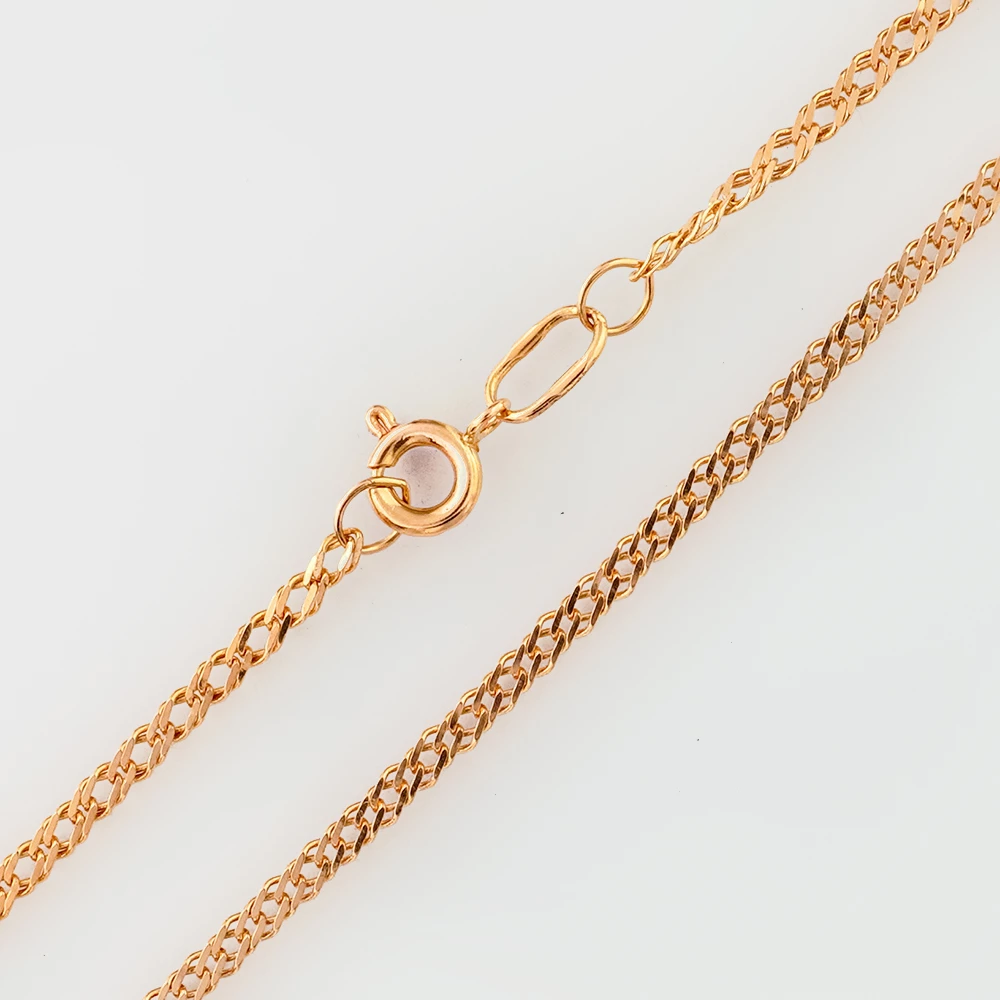 Цепь из красного золота 585 пробы